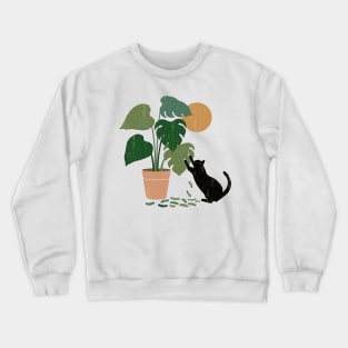 Monstera Crewneck Sweatshirt